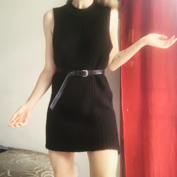 Witchery M mohair wool blend winter knit dress - Picture 2 of 7